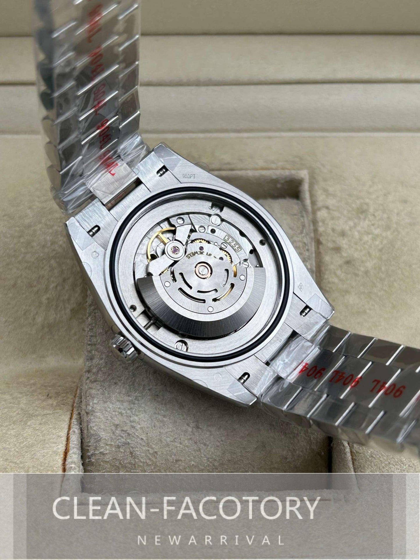 Day-Date 228396TBR 40mm Platinum Ice Blue Dial Baguette Diamonds President Clean Factory