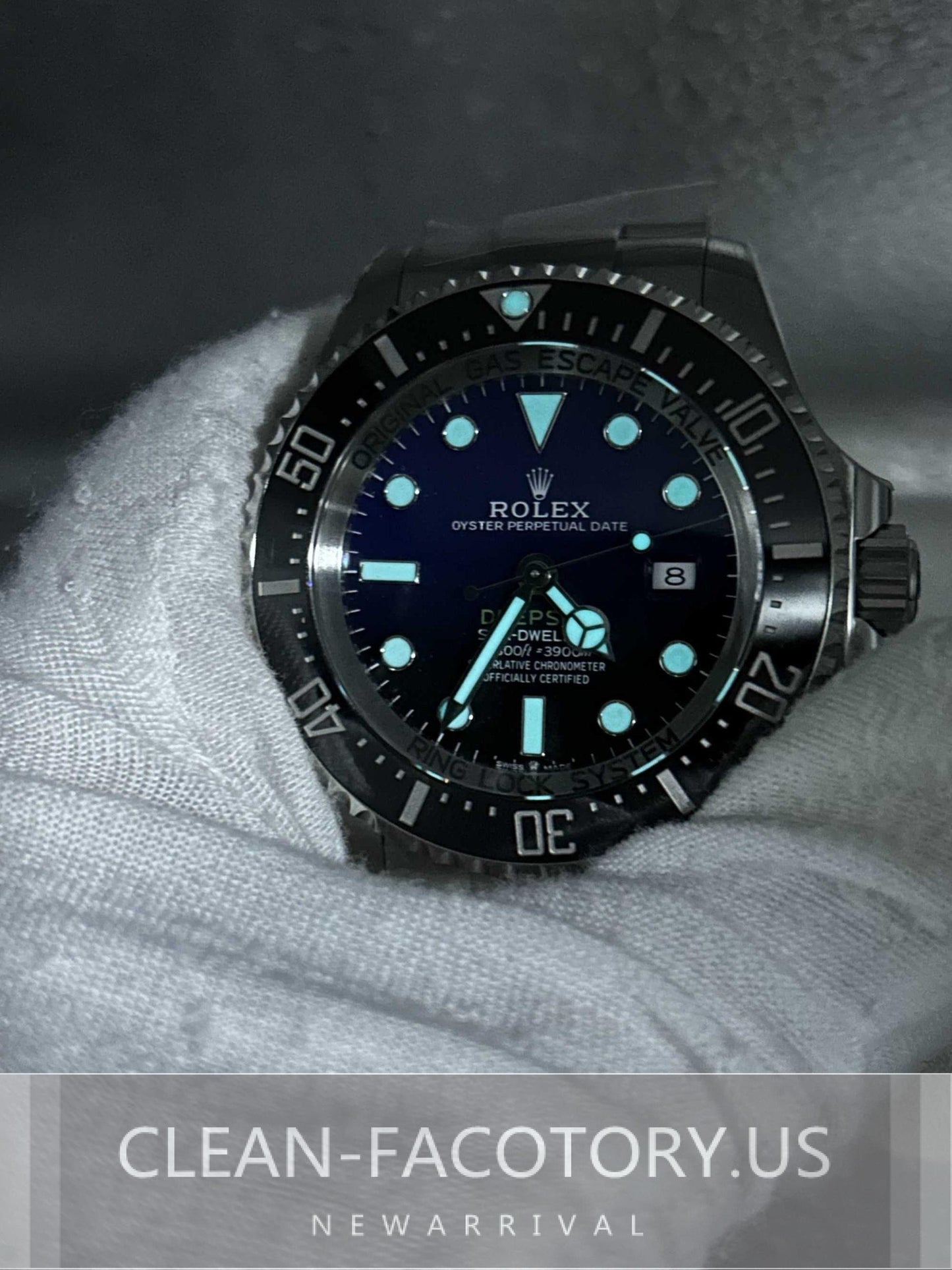 Sea-Dweller Deepsea 136660 D-Blue Ceramic Bezel 44mm Clean Factory