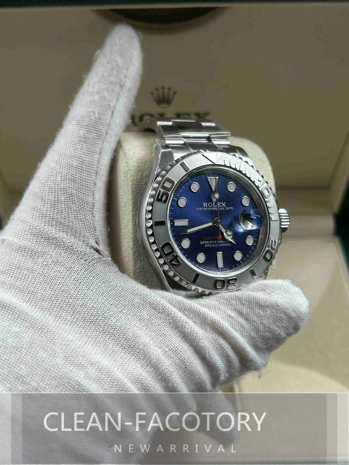 Yacht-Master 126622 40mm Blue Dial Clean Factory