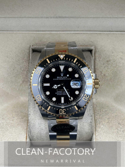 Sea-Dweller 126603 "Two Tone" Ceramic Bezel 43mm Clean Factory