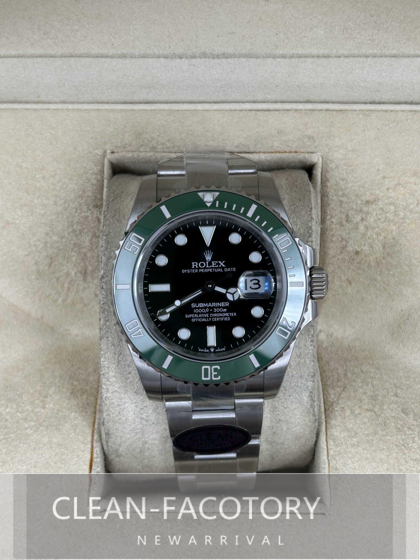 Submariner 126610LV 41mm “Starbucks” Green Ceramic Bezel Cal 3235 Clean Factory