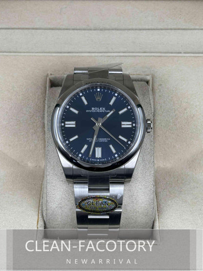 Oyster Perpetual 124300 41mm Blue Dial Clean Factory