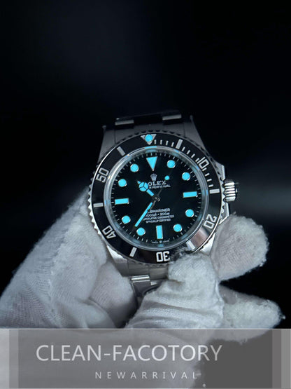 Submariner 114060 No Date 40mm Black Ceramic Bezel Clean Factory