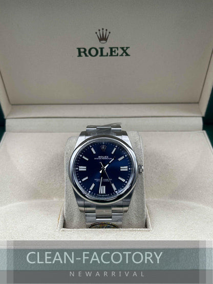 Oyster Perpetual 124300 41mm Blue Dial Clean Factory