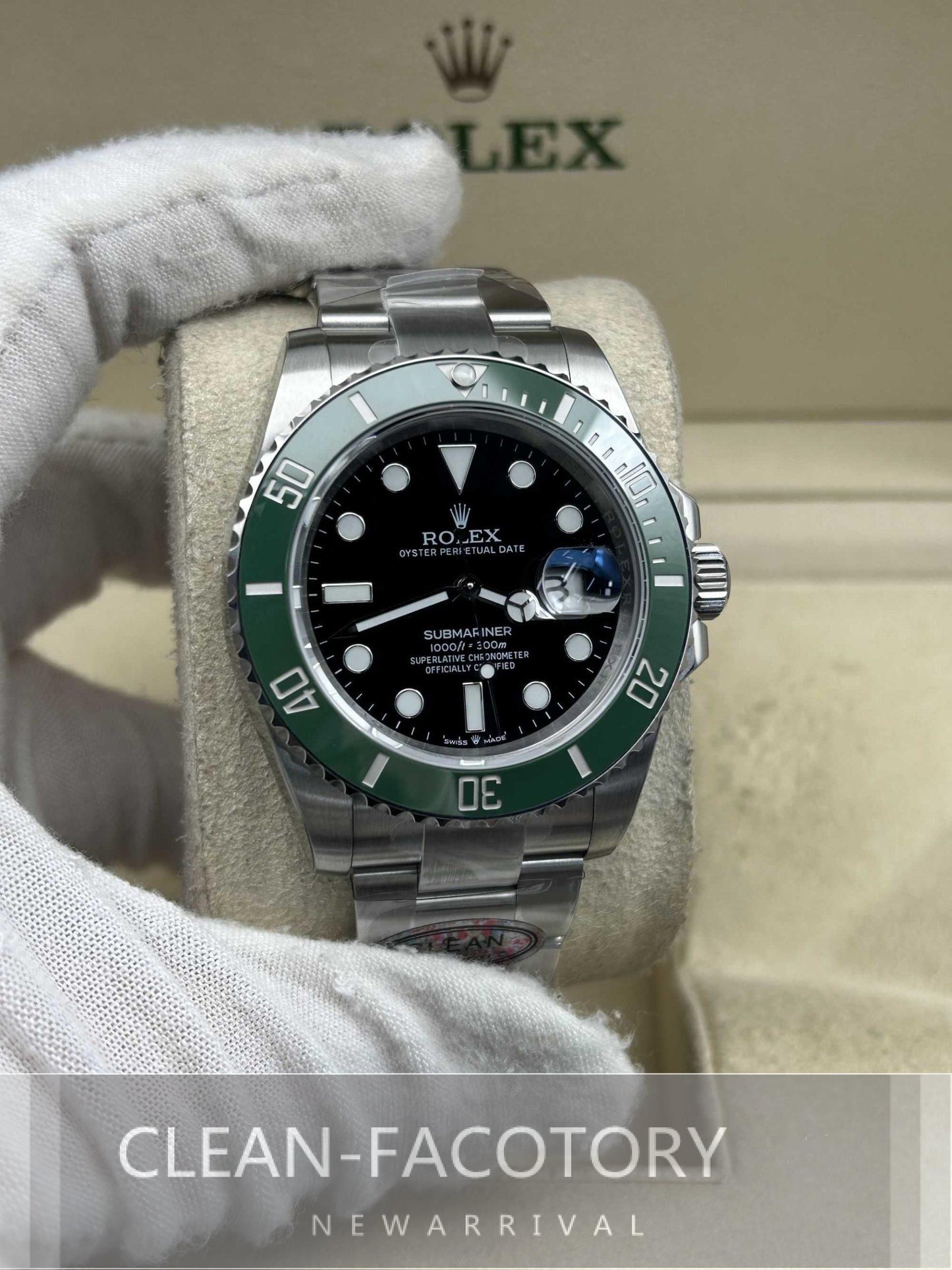 Submariner 126610LV 41mm “Starbucks” Green Ceramic Bezel Cal 3235 Clean Factory