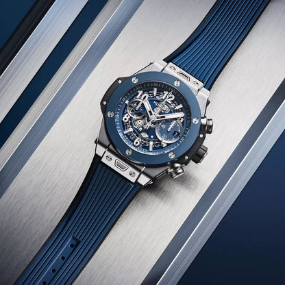 Hublot Big Bang Unico Titanium Blue Ceramic 44mm 421.NL.5170.RX