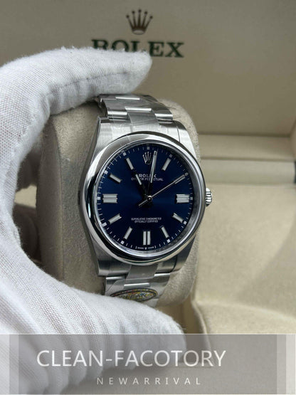 Oyster Perpetual 124300 41mm Blue Dial Clean Factory