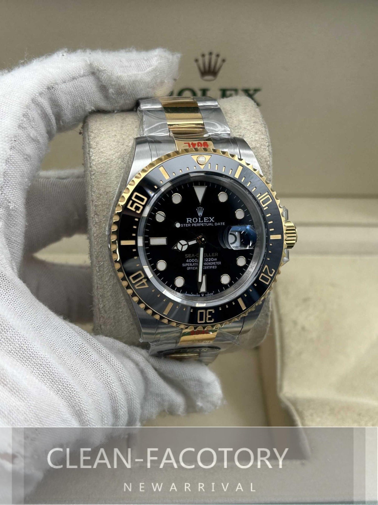 Sea-Dweller 126603 "Two Tone" Ceramic Bezel 43mm Clean Factory