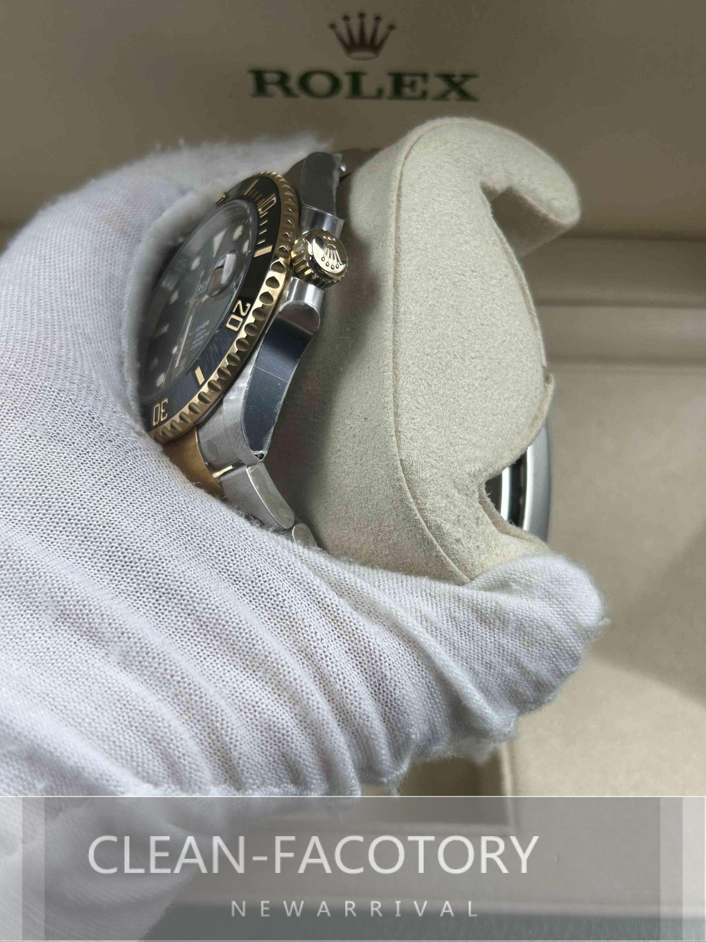 Submariner "Two-Tone" 126613LB Black Dial Ceramic Bezel 41mm Clean Factory