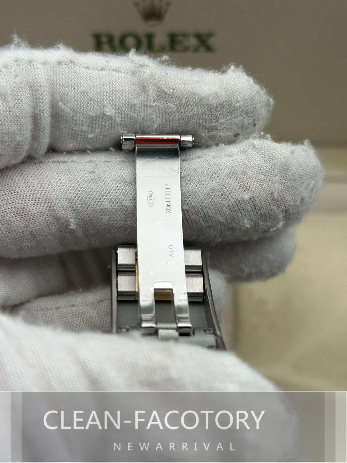 Datejust 41mm 126303 Oyster Two-Tone Yellow Gold Black Dial Gold Wrapped Clean Factory