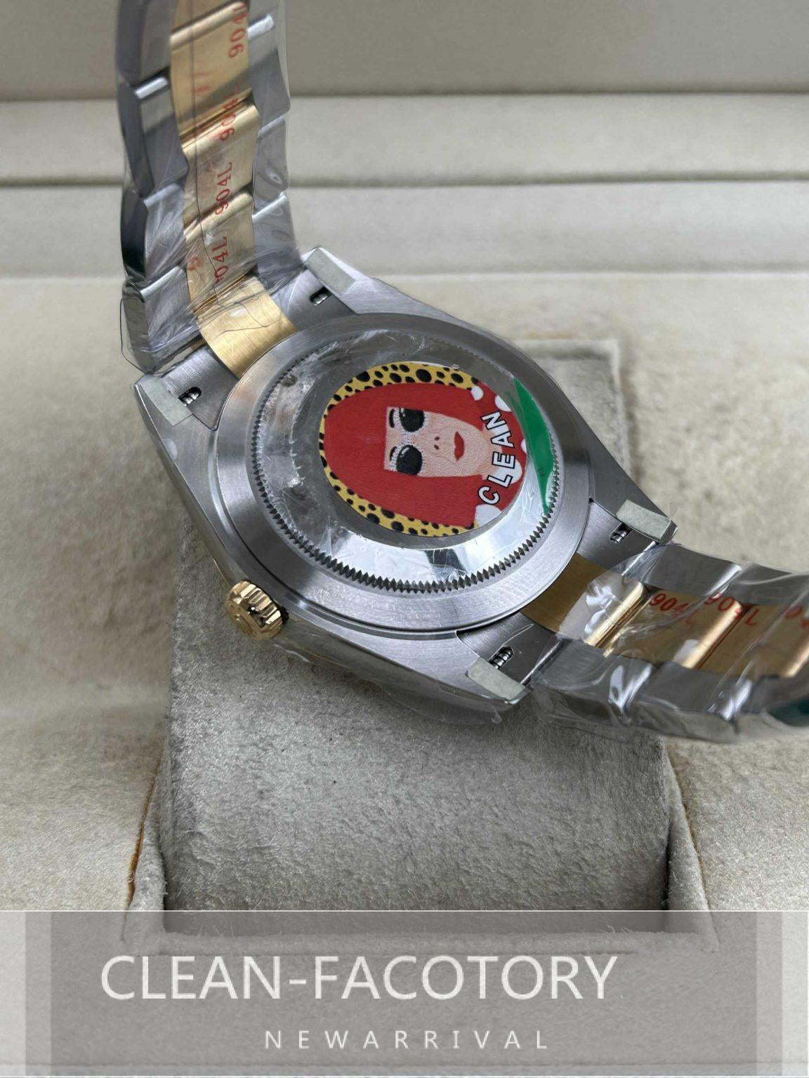 Datejust 41mm 126303 Oyster Two-Tone Yellow Gold Black Dial Gold Wrapped Clean Factory