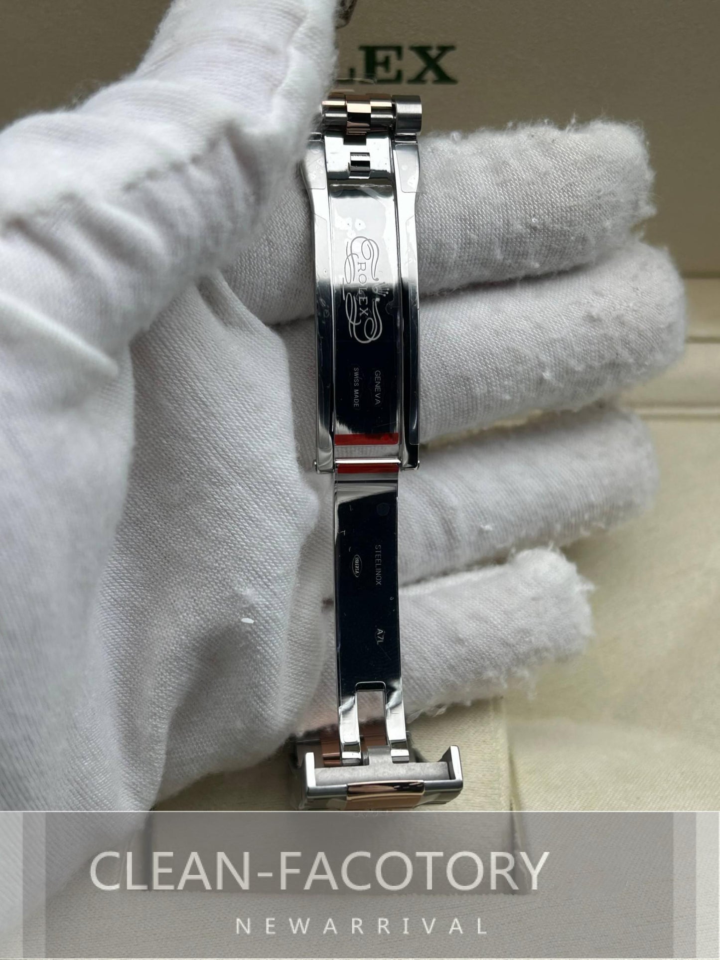 Datejust 41mm 126331 Jubilee Grey Fluted Dial Two-Tone 18K Rose Gold Wrapped Clean Factory