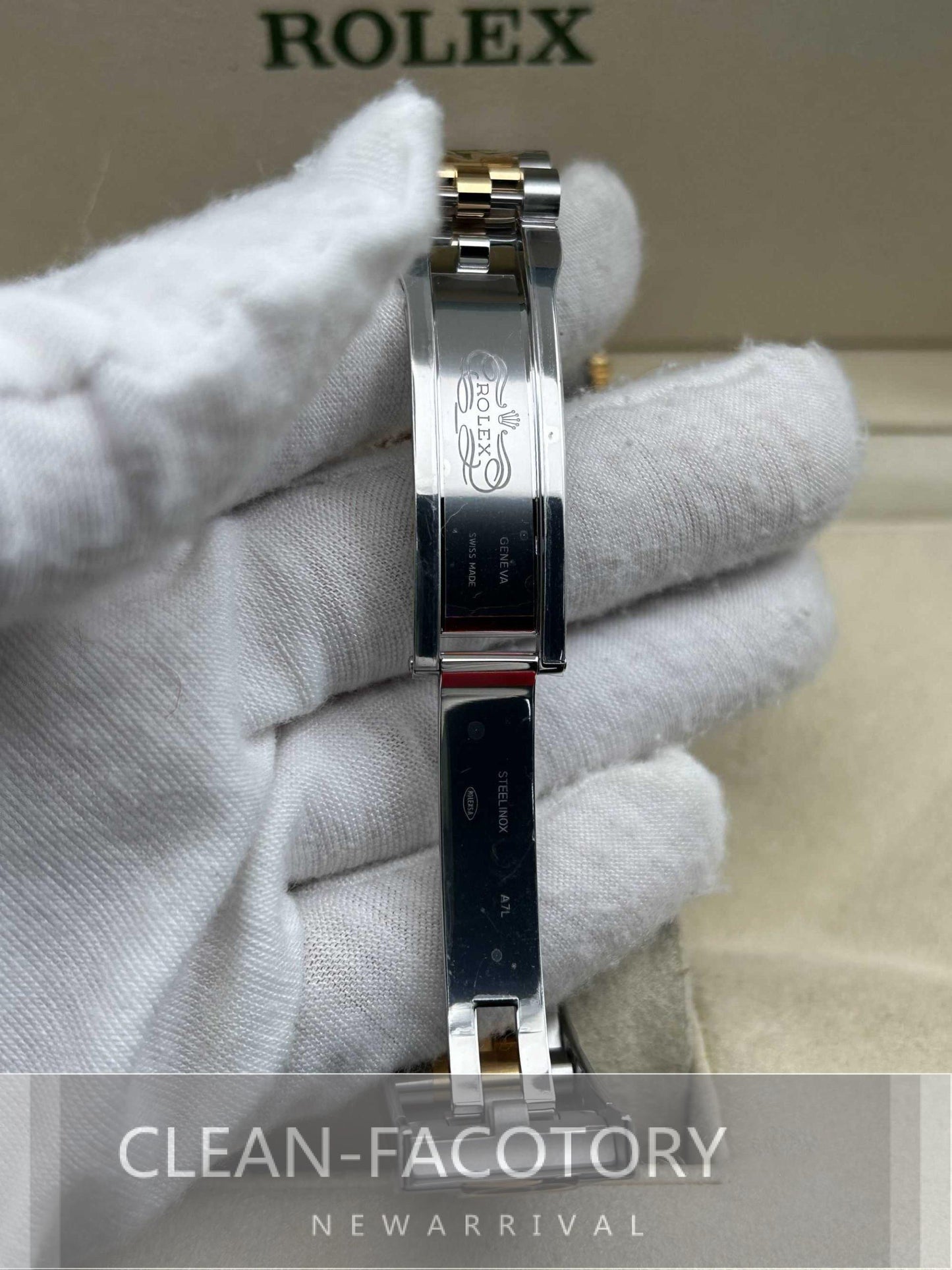 Datejust 41mm 126333 Jubilee Two-Tone Yellow Gold Dial Fluted Bezel 18K Gold Clean Factory