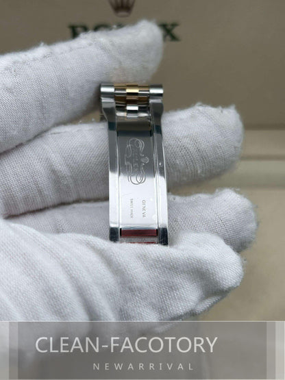 Datejust 41mm 126333 Jubilee Two-Tone Yellow Gold Dial Fluted Bezel 18K Gold Clean Factory