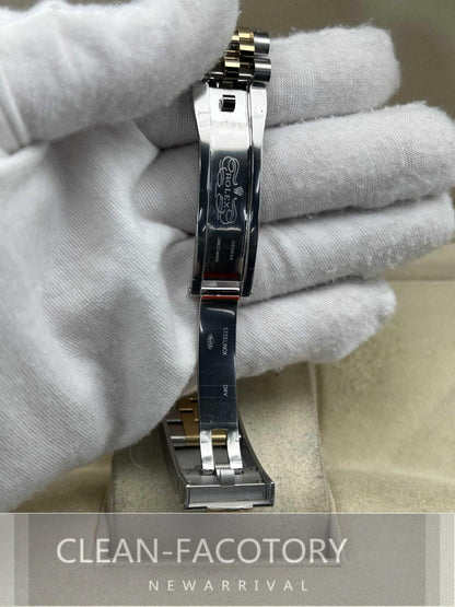 Datejust 41mm 126333 Jubilee Two-Tone “Wimbledon Dial” Yellow Gold Fluted Bezel Clean Factory