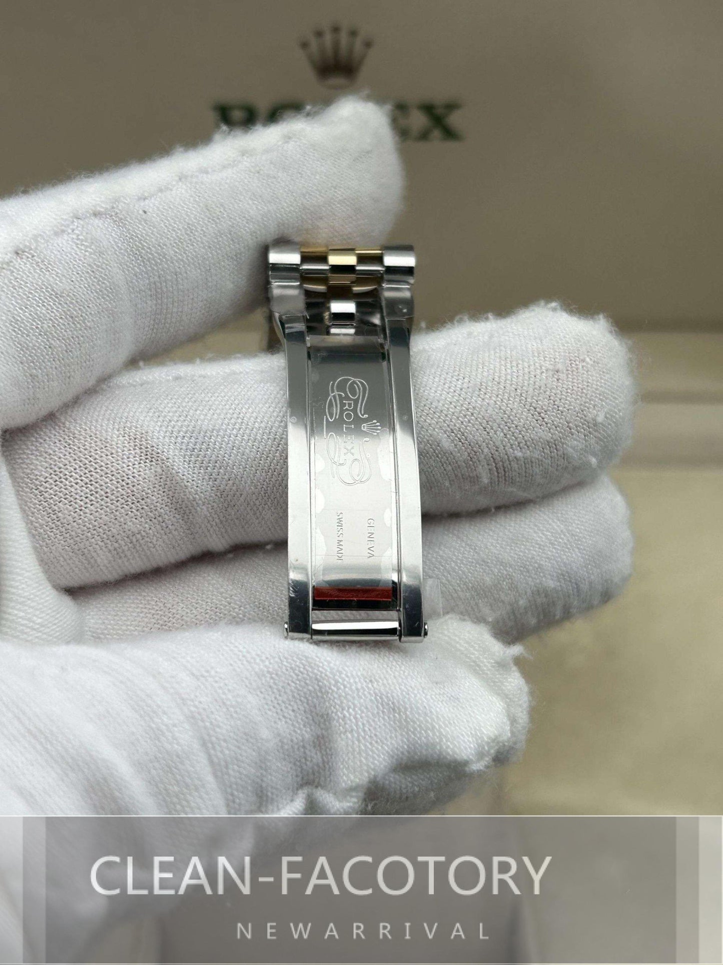 Datejust 41mm 126333 Jubilee Two-Tone “Wimbledon Dial” Yellow Gold Fluted Bezel Clean Factory