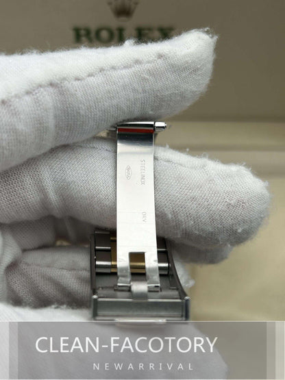 Datejust 41mm 126333 Jubilee Two-Tone “Wimbledon Dial” Yellow Gold Fluted Bezel Clean Factory