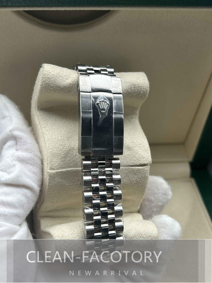 Datejust 41mm 126334 Jubilee Green Dial White Gold Fluted Bezel