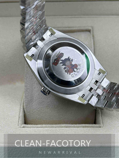 Datejust 41mm 126334 Jubilee Green Dial White Gold Fluted Bezel