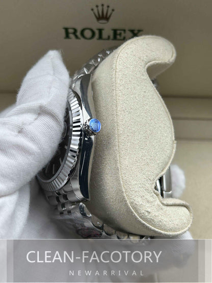 Datejust 41mm 126334 Jubilee Green Dial White Gold Fluted Bezel