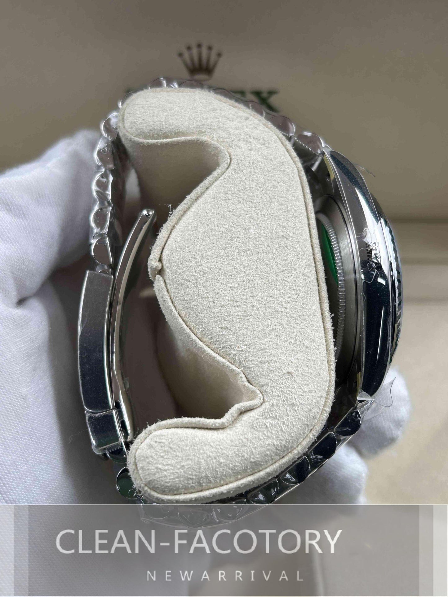 Datejust 41mm Jubilee Black Dial White Gold Fluted Bezel Clean Factory