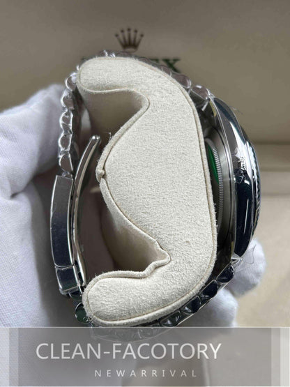 Datejust 41mm Jubilee Black Dial White Gold Fluted Bezel Clean Factory