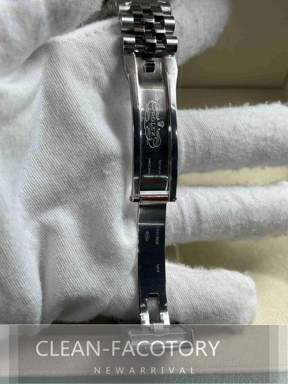 Datejust 41mm Jubilee Black Dial White Gold Fluted Bezel Clean Factory