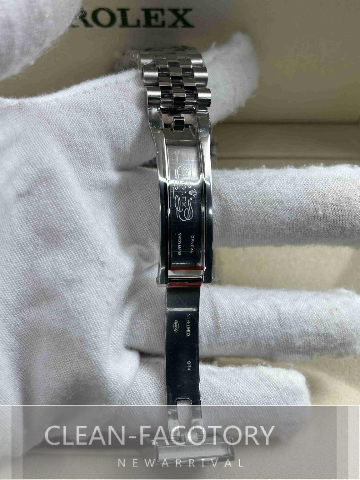 Datejust 41mm Jubilee Blue Dial White Gold Fluted Bezel Clean Factory