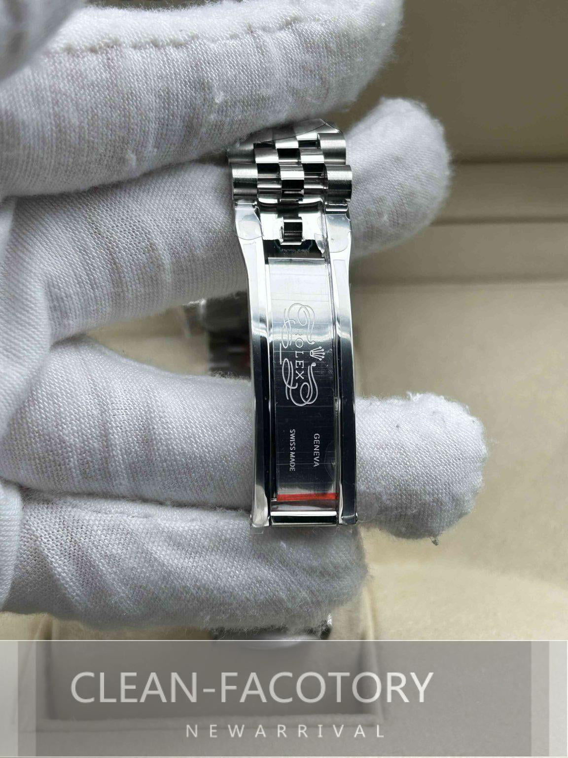 Datejust 41mm Jubilee Blue Dial White Gold Fluted Bezel Clean Factory