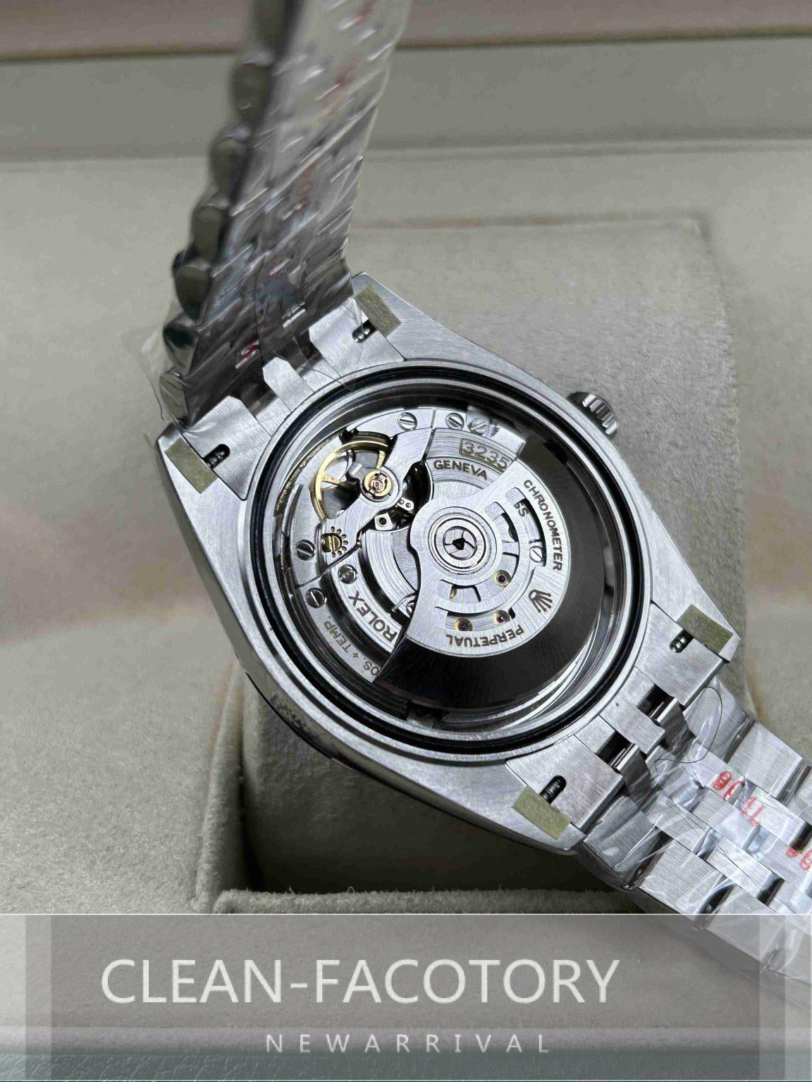 Datejust 41mm Jubilee Blue Dial White Gold Fluted Bezel Clean Factory