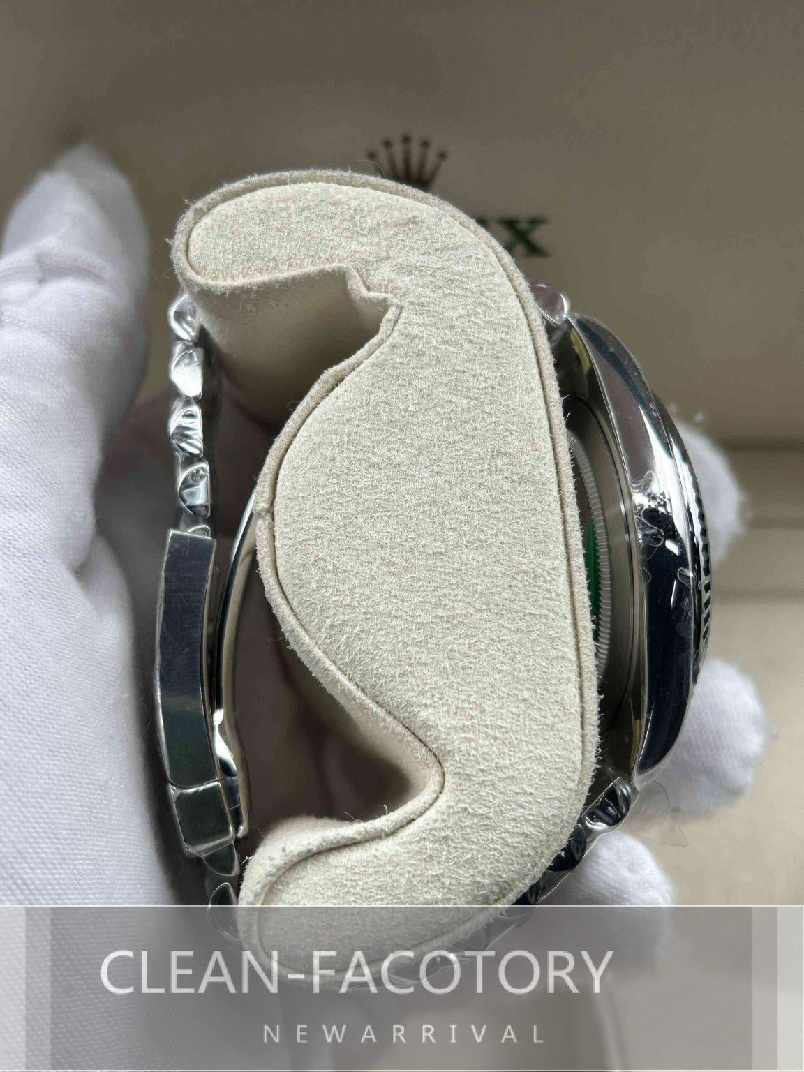 Datejust 41mm Jubilee Blue Dial White Gold Fluted Bezel Clean Factory