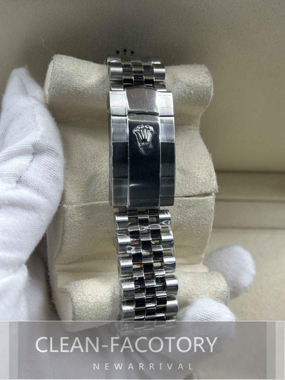 Datejust 41mm Jubilee Blue Dial White Gold Fluted Bezel Clean Factory