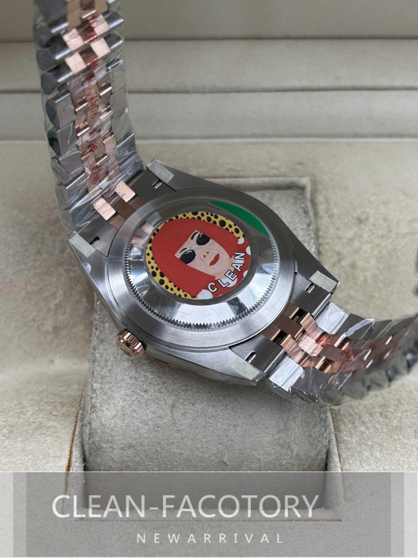 Datejust 41mm 126331 Jubilee Two-Tone Rose Gold Slate Grey Dial Fluted Bezel Clean Factory