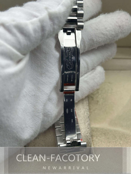 Day-Date 228206 40mm Ice Blue Dial Baguette Diamonds President Clean Factory