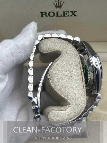 Day-Date 228206 40mm Ice Blue Dial Baguette Diamonds President Clean Factory