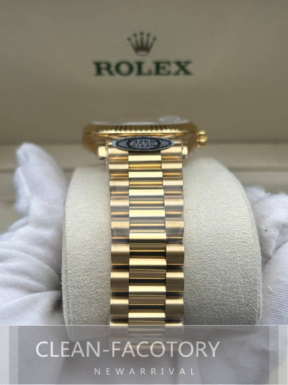 Day-Date 228235 40mm Green Ombre Dial Rose Gold President Clean Factory