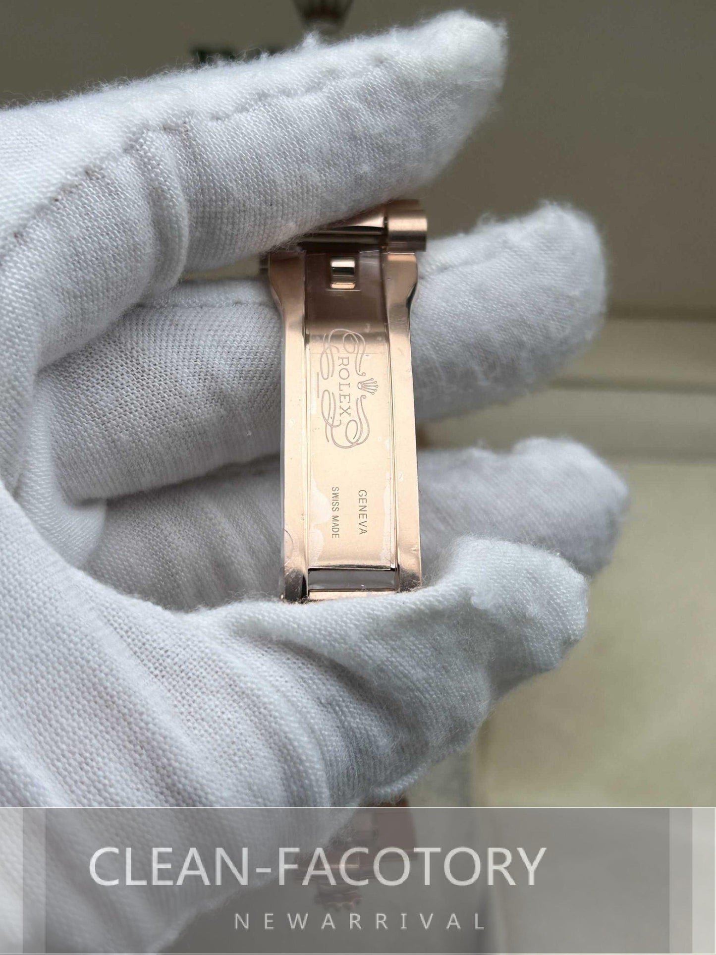 Day-Date 228235 40mm Rose Gold Olive Green Dial President Clean Factory