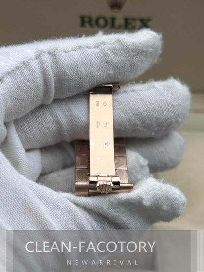 Day-Date 228235 40mm Rose Gold Olive Green Dial President Clean Factory