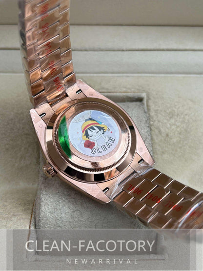 Day-Date 228235 40mm Slate Ombre Dial Rose Gold President Clean Factory