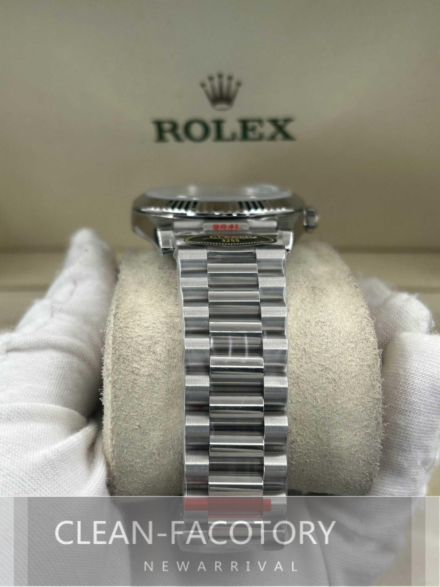 Day-Date 228236 40mm Ice Blue Dial Platinum President Clean Factory