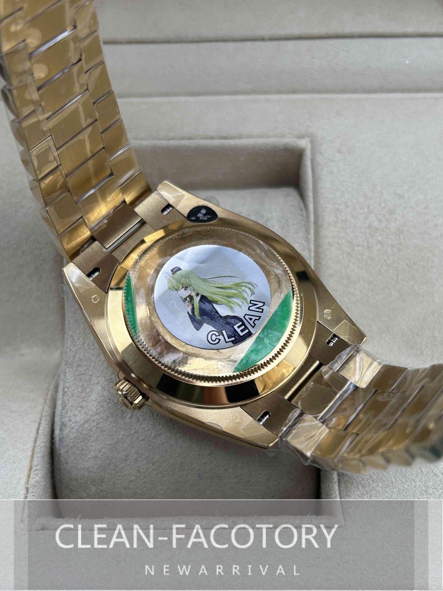 Day-Date 228238 40mm Yellow Gold 18K President Roman Markers Clean Factory