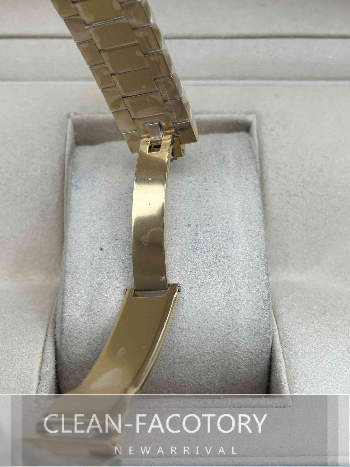 Day-Date 228238 40mm Yellow Gold 18K White Dial Roman Markers President Clean Factory