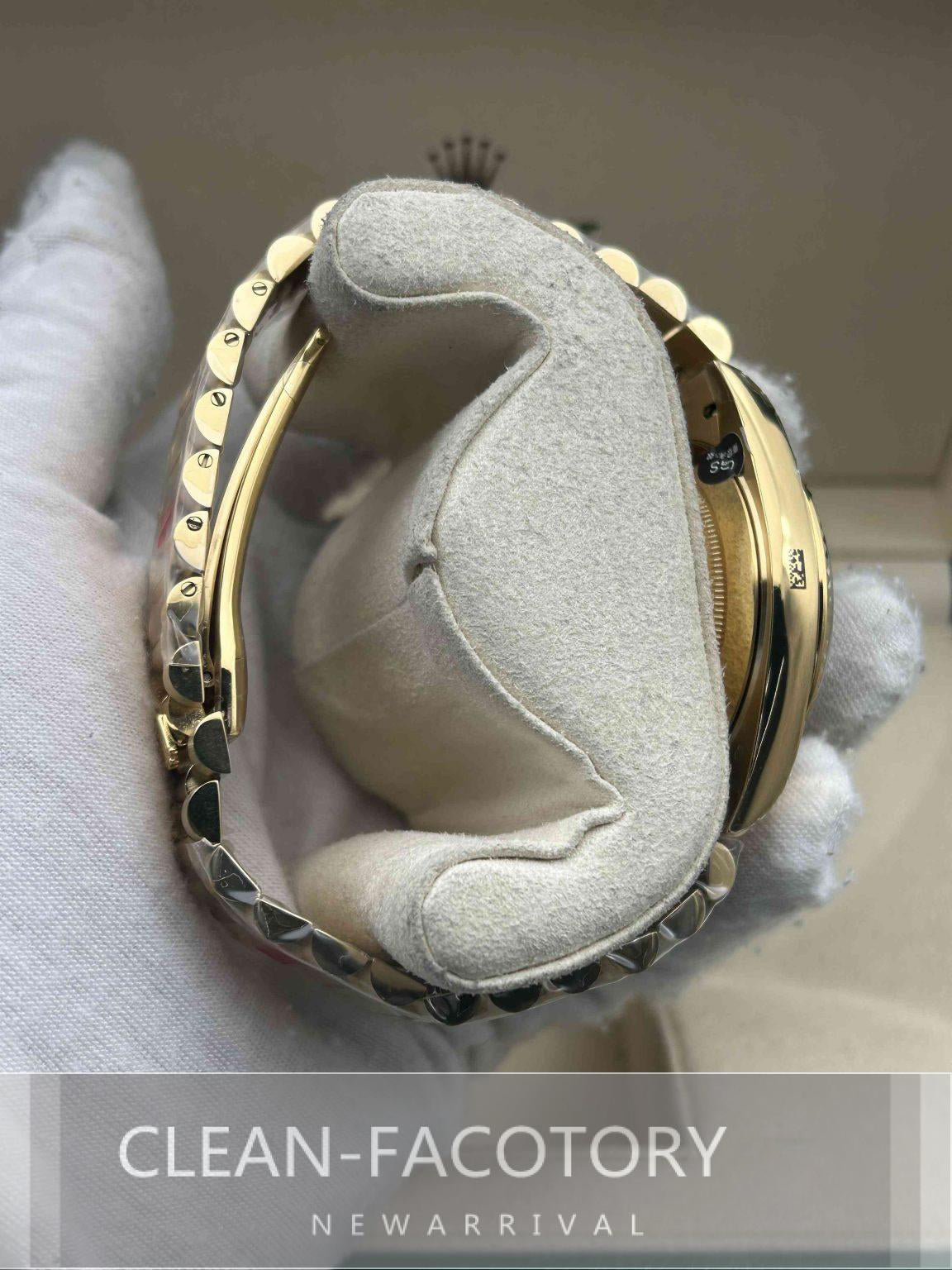 Day-Date 228238 40mm Yellow Gold 18K White Dial Roman Markers President Clean Factory