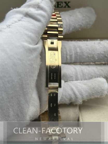 Day-Date 228238 40mm Yellow Gold 18K White Dial Roman Markers President Clean Factory