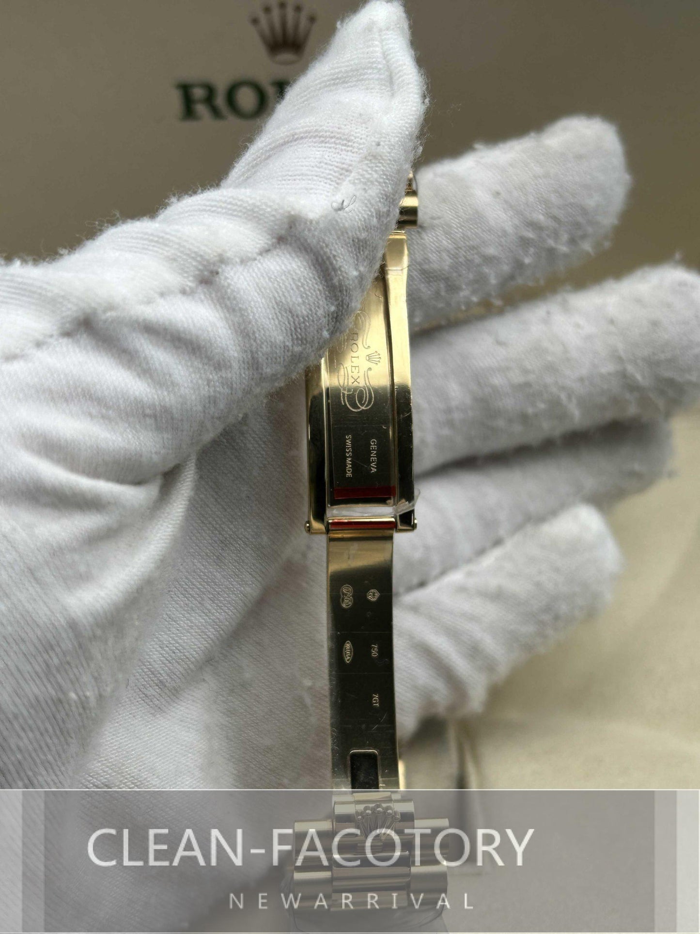 Day-Date 228238 40mm Yellow Gold Black Dial Baguette Diamonds President Clean Factory