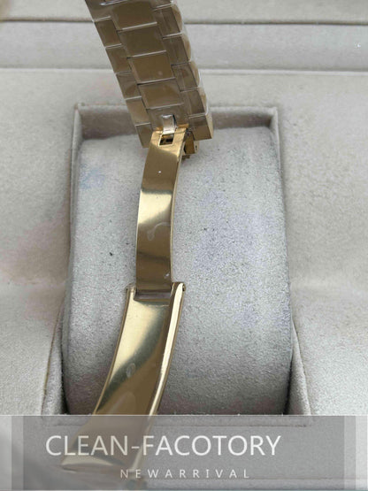 Day-Date 228238 40mm Yellow Gold Black Dial Baguette Diamonds President Clean Factory