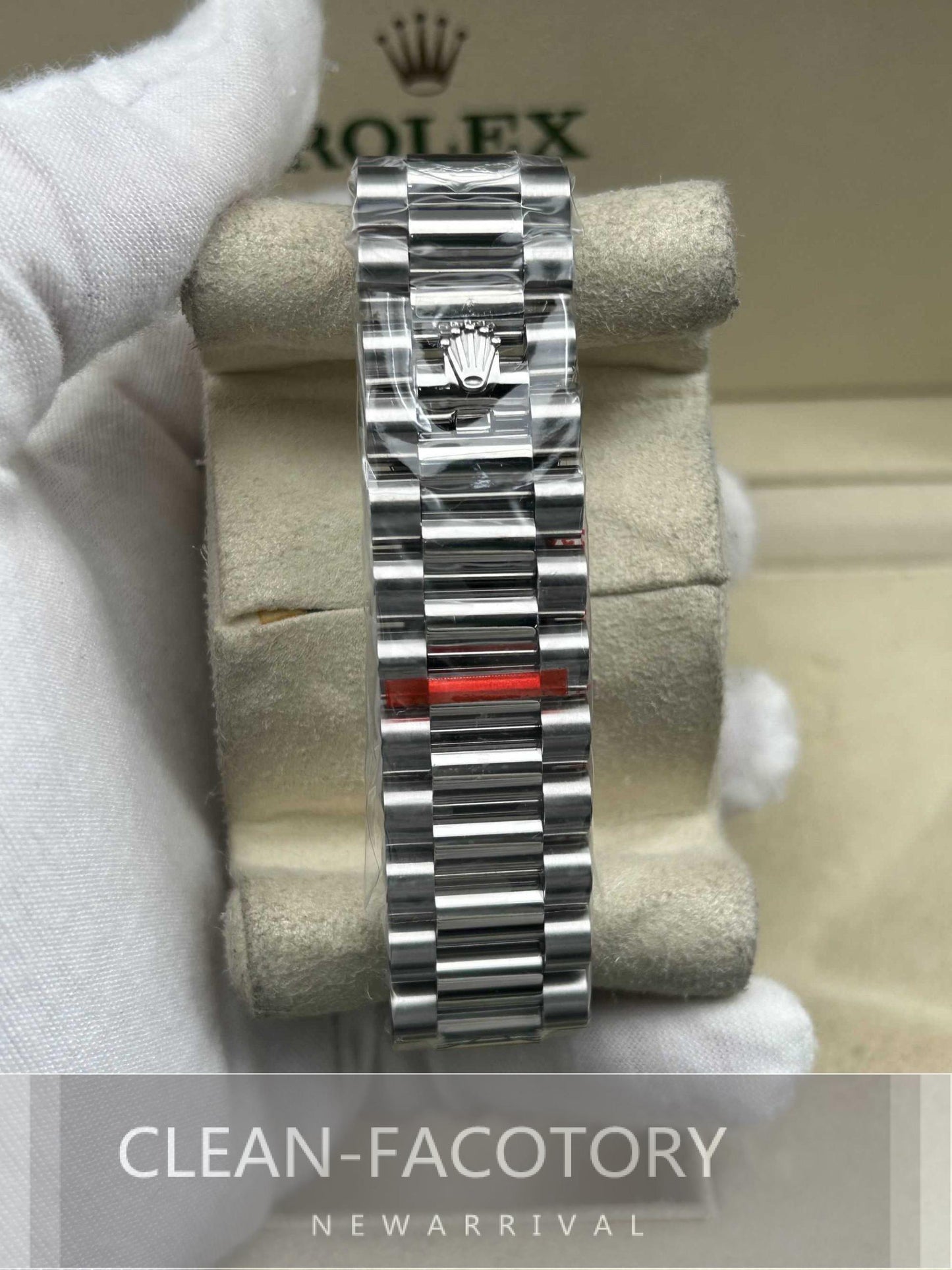 Day-Date 228239 40mm Platinum Black Dial President Clean Factory