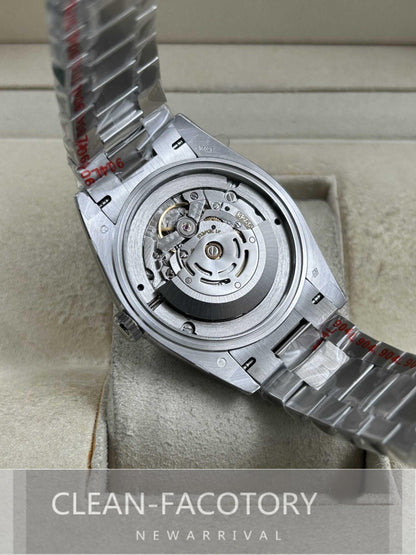 Day-Date 228239 40mm Platinum Black Dial President Clean Factory