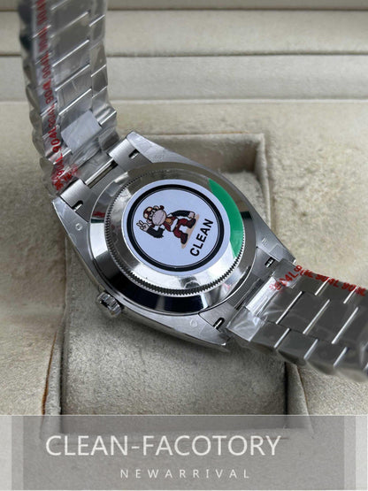 Day-Date 228239 40mm White Gold Blue Dial Roman Markers President Clean Factory