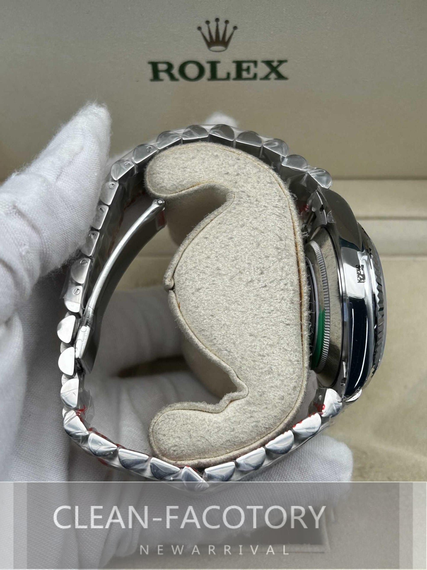 Day-Date 228239 40mm White Gold Blue Dial Roman Markers President Clean Factory